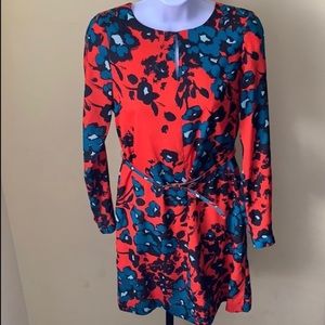 The Limited Belted Floral Dress
